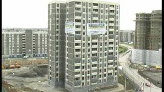 Ballymun Flats Demolition Dublin Ireland NEW HQ DESTRUCTION [upl. by Aseeral]