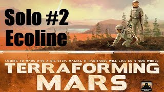 Terraforming Mars Solo Ecoline Intro amp Generations 1 amp 2 [upl. by Katherina]