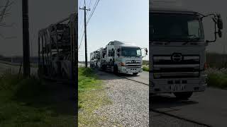 Akebonos Car Carriers Japanese parking short akebono carcarriers [upl. by Eeleimaj]