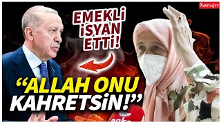 Emekliden iktidara enflasyon tepkisi “Allah onu kahretsin”  Sokak Röportajları [upl. by Letsirhc]