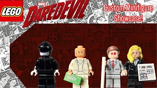 Lego Marvel Daredevil Custom Minifigure Showcase [upl. by Fillender267]