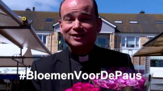 Bloemen voor paus Franciscus [upl. by Amahs]