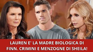 ANTICIPAZIONI BEAUTIFUL Lauren è la madre biologica di Finn Crimini e menzogne di Sheila [upl. by Cecelia]