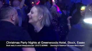 Greenwoods Christmas Party Nights  The best Christmas parties in Essex [upl. by Etnaled719]