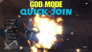 Agency God Mode QUICK JOIN after patch 168  GTA ONLINE PATCH [upl. by Eniamej]