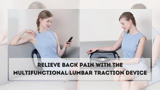 Multifunctional Lumbar Traction Device For Back Pain Relief  The Best Massage Therapy [upl. by Tristas]