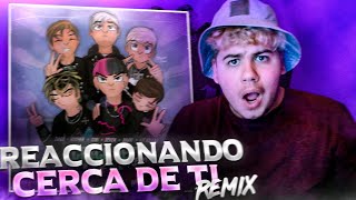 REACCION Cerca de ti Remix Tiago PZK x Rusherking x Lit Killah x Seven Kayne x Bhavi x Tobi [upl. by Yance]