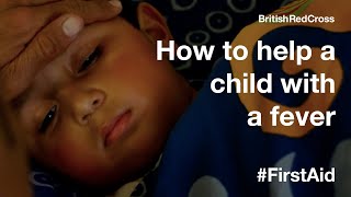 How to help a child with a fever FirstAid PowerOfKindness [upl. by Kaltman]