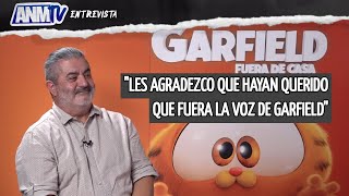 Entrevista a Sandro Larenas voz original de Garfield y la de su padre en quotGarfield Fuera de Casaquot [upl. by Akimaj139]