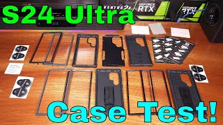 Top 10 or 11 Cases For Galaxy S24 Ultra [upl. by Orsino140]