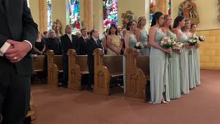 Watch Now Flash mob sings Stand By Me during church wedding in Auburn [upl. by Gebler]