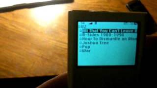 How to Restart iPod Nano 2nd Generation [upl. by Kenna]