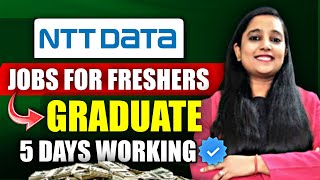 NTT Data Recruitment 2023  Jobs For Freshers  Graduate  Job Vacancy 2023 [upl. by Oletta953]