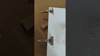 ikea Utrusta hinge install [upl. by Neelrahs697]