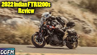 2022 Indian FTR 1200S First Ride Review [upl. by Schaefer]