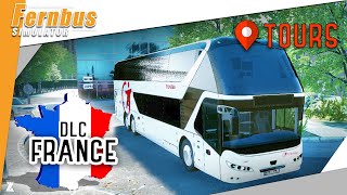 🚍 Fernbus Simulator  DLC FRANCE  Paris Bercy → TOURS en Neoplan Skyliner Transdev  🇫🇷 [upl. by Scharf]