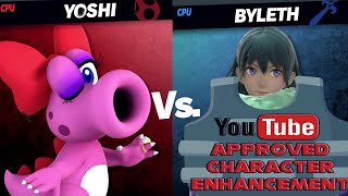 Birdo vs Enhanced Winter Byleth Mega Smash MAKI Member Req Quickie By WataPasculSnomsthebest [upl. by Eemyaj]