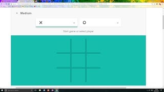 I BEAT THE IMPOSSIBLE GOOGLE TIC TAC TOE [upl. by Ahsiei754]