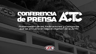 Conferencia de PRENSA ACTC [upl. by Nnairol962]