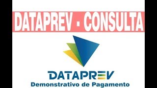 DATAPREV  Demonstrativo de Pagamento Emissão Detalhamento de Crédito [upl. by Nalyorf]