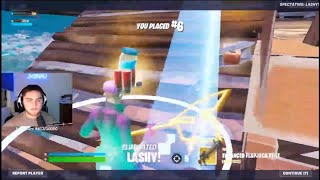 How I 1V4ed PWR sync JFT Jxsn PWR worthy and Mini Worthy in Fortnite [upl. by Ailegra]