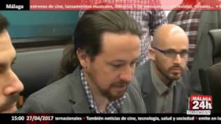 Podemos plantea una moción de censura contra Rajoy  Málaga 24h TV [upl. by Alien]