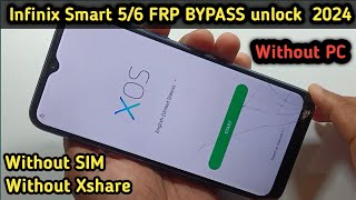 Infinix Smart 65 FRP Bypass 2024  FRP LOCK UnlockGoogle Bypass Without Pc Android 11 [upl. by Wun]