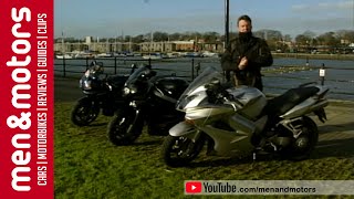 Sports Tourers Review Ducati ST4 Triumph Sprint ST amp Honda VFR 800 [upl. by Cloe]