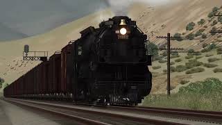 Train Simulator Classic DSGDDR Union Pacific 9000 Class 4122 Locomotive Preview Stack Hood [upl. by Ecirehs831]