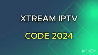 Xtream iptv code 2025 [upl. by Reichert700]