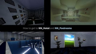 How to get to NNHotel and NNPoolrooms in Open World  Nicos Nextbots  Roblox [upl. by Ardys]