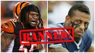 10 NFL Players That Deserve A Lifetime Ban For Stupidity [upl. by Karli]