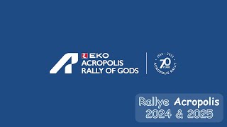 Rallye Acropolis 2024 amp 2025 [upl. by Athena]