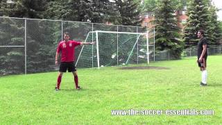 How To Mark A Player In Soccer [upl. by Mackie]