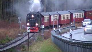 99 7234 der HSB auf Bergfahrt bei Drei Annen Hohne aus Richtung Elend [upl. by Tnecnivleahcim98]