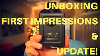 L’Homme Lacoste Intense  Unboxing First Impressions and Update [upl. by Eanwahs]