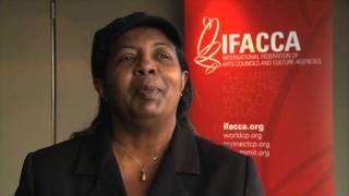 Linda Moxey Brown Ministry of Youth Sports amp Culture The Bahamas speaks to IFACCA [upl. by Leyla]