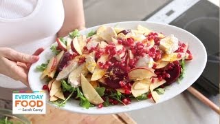 Chicken Salad with Apple Pomegranate and Beet  Everyday Food with Sarah Carey [upl. by Angelina]