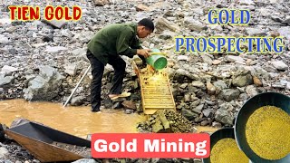 riverbed gold prospecting  A Guide for mining enthusiasts and investors gold prospecting [upl. by Pantia]