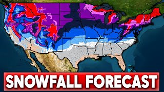 OFFICIAL Snowfall Forecast 2024  2025 [upl. by Craig]