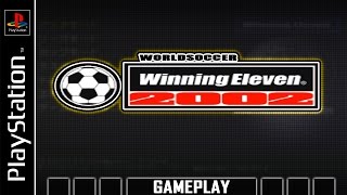 World Soccer Winning Eleven 2002 PS1 Gameplay [upl. by Llyrad957]