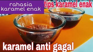 Cara membuat karamel anti gagal [upl. by Sergu]