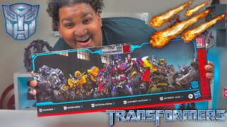 TRANSFORMERS 2007 STUDIO SERIES 15THANNIVERSARY AUTOBOT 5PACK UNBOXING Teletraan Unboxings 70 [upl. by Ashti]