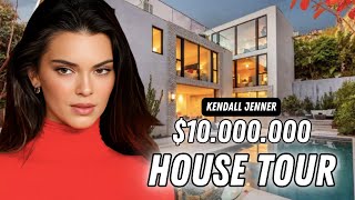 Celebrity Home Tour Inside Kendall Jenners 10 MILLION SpanishStyle Mansion [upl. by Yhtomot]