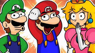 Funny Super Mario Characters Reaction Compilation  Gabasonian [upl. by Uriel]