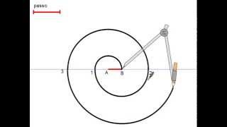 spirale a due centri dato il passo [upl. by Sears]