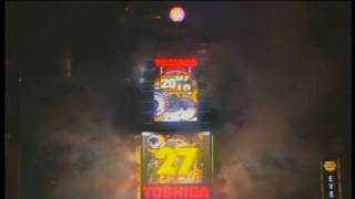 Happy New Year 2010 NY Times Square BALL DROP COUNTDOWN HD [upl. by Eirek]