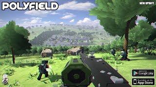 Polyfield New update New weapon New maps Gameplay Android [upl. by Theone]