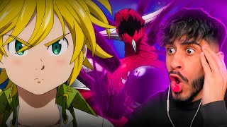 MELIODAS IS OP  MELIODAS VS GALAND REMATCH  Seven Deadly Sins Season 2 Episode 11 REACTION [upl. by Wylma]