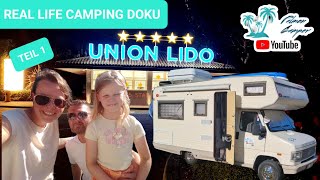 Teil 1 Real Life Camping Doku 3 Wochen im Restaurierten Wohnmobil Union Lido Gardasee Südtirol [upl. by Hsuk681]